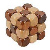Babyfans Wooden Children's Educational Toys Adult Kong Ming Lock Puzzle Lock Toy Chinese Traditional