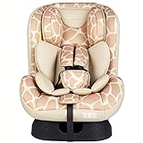 カーシート0-6歳（2.5-18kg）の黒い縞 (Color : Apricot)