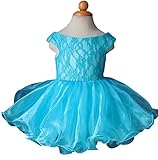 jenniferwu幼児幼児新生児Little Girl 'sミスコンテストパーティー誕生日ドレス3ヶ月にsize7 eb1130o