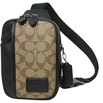 美品 COACH コーチ エッジL ボディバッグ ショルダーバッグ シグネチャー Amazon.co.jp: [コーチ] バッグ ショルダーバッグ エッジ L