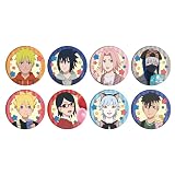 NARUTO＆BORUTO 07 テーマパークver. [描き下ろしイラスト] 缶バッジ 8個入りBOX