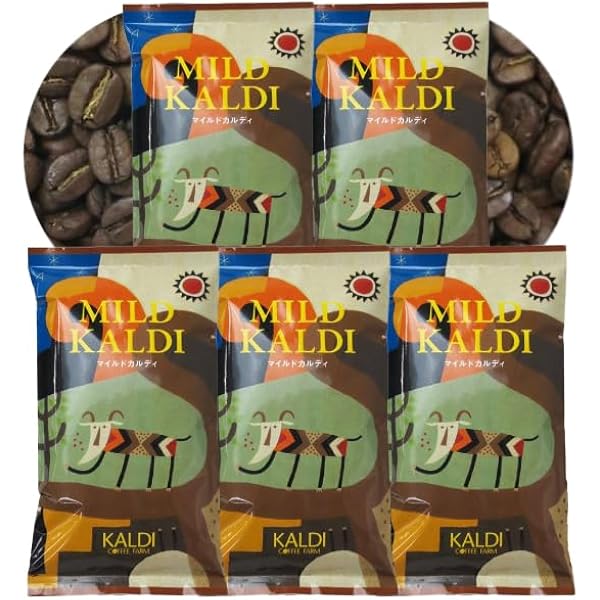 Amazon | マイルドカルディ フィルター用 中挽き8番 粉末 焙煎珈琲