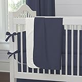 Carousel Designs Solid Navy Crib Blanket by Carousel Designs