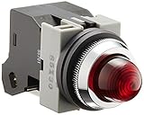 IDEC φ25 TWSシリーズ パイロットライト 丸形 白熱球照光 AC100/110V APS116NR