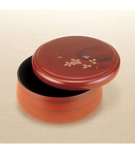 Amazon｜祭のええもん 10.5 茶びつ ケヤキ 木目 杢目 茶櫃 紀州漆器