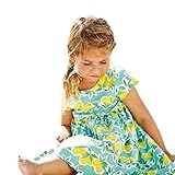 プリンセスパーティーチュチュドレス、balakie Girlsレモン印刷半袖ドレス 4T マルチカラー BK-15989