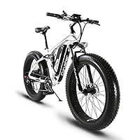 Cyrusher Xf800 ファットバイク 電動アシスト自転車 17 26インチ マウンテンバイク1000ｗ 48v13an アルミフレーム Fatbike迫力の極太タイヤ スノーホイール ブラック 1ページ ｇランキング