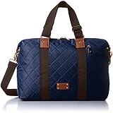 [ラナ] Rana ボストントートバッグ 2WAYキルティング 1608-4168 コン (ネイビー)