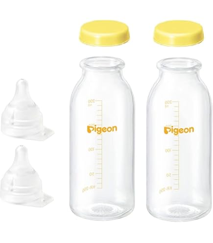 Amazon | 【すべて煮沸消毒可】 ピ ジ ョ ン 母乳 実感 直付け 哺乳瓶