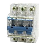 DealMux AC400V 25A 4000A 3極オン/オフスイッチミニサーキットブレーカDZ47-60 C25