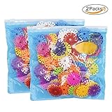 300 Pieces Preschooler Splicing Educational Toys Kids Snow Shape Building Blocks Interlocking Games 