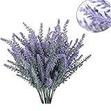 shopdp ラベンダー 造花 花束 結婚式 自宅装飾　DIY飾り (1束5本)