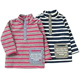 【アウトレット】 La Chiave ハイネックＴシャツ (80～130cm) キムラタンの子供服 ネイビーブルー 90 ( 53351x53551-154 )