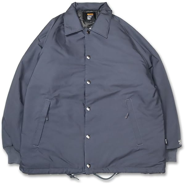 Amazon | [ブルコ] ボア コーチジャケット アウター ブラック 黒