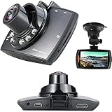 DealStock 2.7" Full HD 1080P DVR Car Dash Cam 19201080p with G-Sensor LCD Display Night Vision Vehic