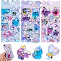 Amazon.co.jp: 水入りシール ウォーターシール ぷくぷく 3D 立体 PVC