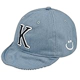 ベビー キッズ キャップ 46-50cm UVカット 紫外線対策 ベビー,K（ライトブルー）