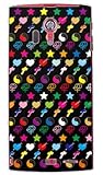 LOVE&PEACE monogram マルチ (クリア) design by ROTM / for ARROWS X LTE F-05D/docomo