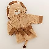 ベビーアスペン Baby Aspen 男の子用まるごとライオンさんタオル地鬣フード付きバスローブ [並行輸入品]