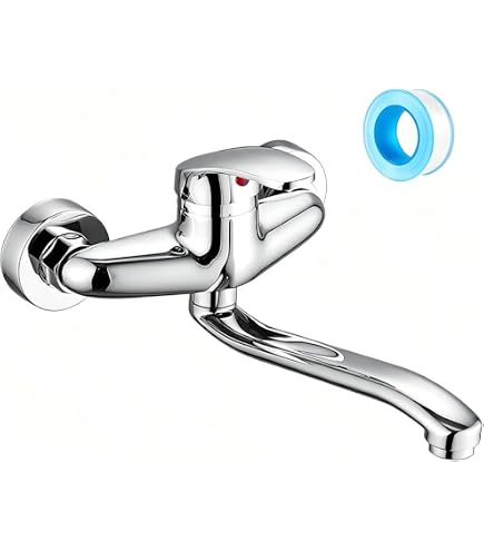 Amazon | TOTO キッチン用 壁付混合栓 寒冷地向け TKY01304Z | 洗濯機