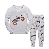 Halo S Boys Cartoonパジャマセット100 %コットン幼児小さな子供用パジャマ2ピース子供車Clothes 2 – 7歳 6t