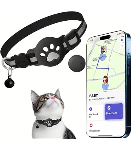 Amazon.co.jp: Pawfit Lite 猫用 4G GPSトラッカー | 超小型（18g未満
