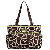 マザーズバッグ 大容量 おしゃれ 便利 赤ちゃん かわいい キリン【Rush.Cオリジナルハンカチセット】165