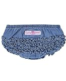 ラッフルバッツ フリルブルマ　ライトウィッシュデニム (12-18ｍ) [並行輸入品]
