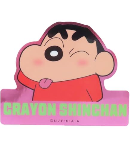 Amazon.co.jp: Crayon Shin-chan [Big Sticker] Die Cut Vinyl Sticker
