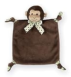 Bearington Baby Plush Monkey Baby Blankie - Bearington Wee Giggles [並行輸入品]