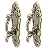 Hommy　カーテンフック　 タッセルフック　クラシック　ブロンズトーン　2個入り