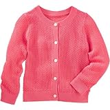 OSHKOSH(オシュコシュ) クラシックカーディ コーラル トップスカーディガン 18ヶ月【並行輸入】