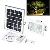 Solar Flood Light,Findyouled Warm White 60led 260 Lumen Outdoor Waterproof Security Landscape lights