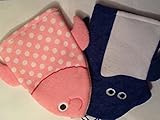 Dolphin and Fish Wash Mitts - Bath Puppets [並行輸入品]