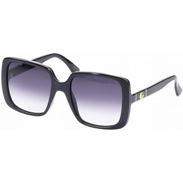 Amazon.co.jp: Gucci GG0762S 女性 サングラス BLACK/GREY SHADED 56