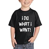 幼児/幼児I Do What I Want Tシャツ カラー: ブラック