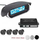 ePathChina? Dual CPU Car/Truck/Vehicle Mini Car LED Display 4 Sensors Kit Reversing Parking Sensor/B