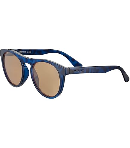 Serengeti Elyna Polarized Sunglasses – Shiny Black, Cat-Eye Style, Gold Drivers Lens - View #10
