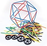 urtoysクリエイティブ3d BuildingブロックおもちゃDIY Assembleブロック子供おもちゃストローSucker Logic数学想像力トレーニングインテリジェントな早期教育学習子供プレ