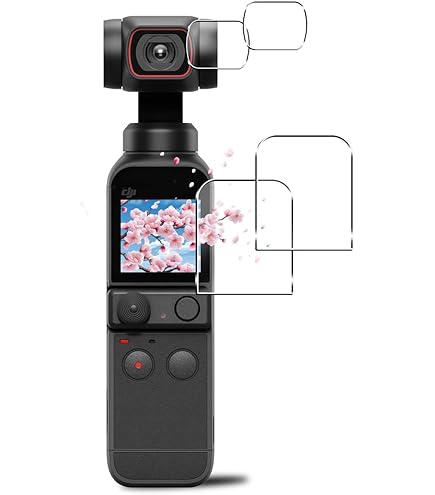 Amazon.co.jp: 【2+2枚セット 国産旭硝子素材】対応 DJI OSMO