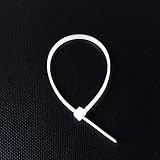 結束バンド 長さ12cm ホワイト 5本セット DIY