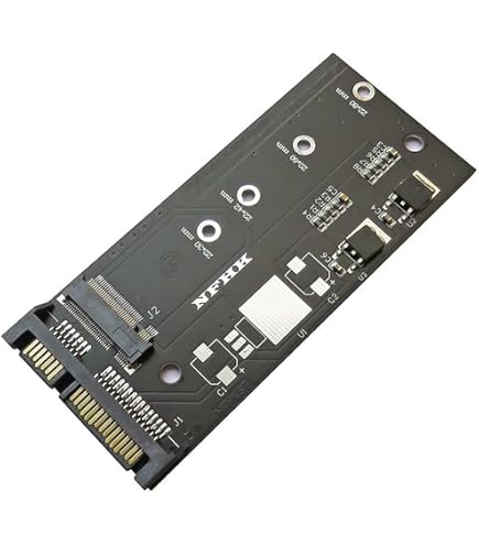 Amazon | SATA M.2（NGFF）SSD → 2.5インチ SATA3 変換 アダプター