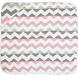 サンデシカ 6重ガーゼ おくるみ シェブロン ピーチ 4412-9999-01