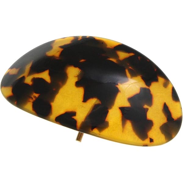 Amazon | [ヴァンテーヌ] VINGTAINE べっ甲風 スクエア ウェーブ