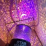 meiyiuカラフルTwilight RomanticスカイスターマスターStarry LEDプロジェクターランプ夜ライト子供寝室ベッドライトクリスマスライト汎用