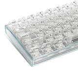 透明なキーキャップ 140キー XVX Cherryプロファイルキーキャップ 60% 65% 75% 100% Cherry Gateron MXスイッチ機械式キーボード用 バックライトキーボードシャインスルー