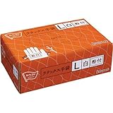 カウネット ラテックス手袋　粉付　Ｌ　１００枚×３０箱