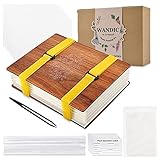 WANDIC フラワープレスキット, 1セット 木製 手工芸品プレス クラフトパンチ 木製アートキット 屋外プレイ 学習玩具 DIYアート手芸用