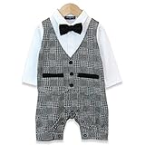 ベビー 子供服 フォーマル 男の子 カバーオール ロンパース ベスト アンサンブル風 ブラック 70cm 20661609BK70