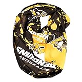 NHL Pittsburgh Penguins SilkyインフィニティスカーフSpatter、ブラック、70 " x 25 "